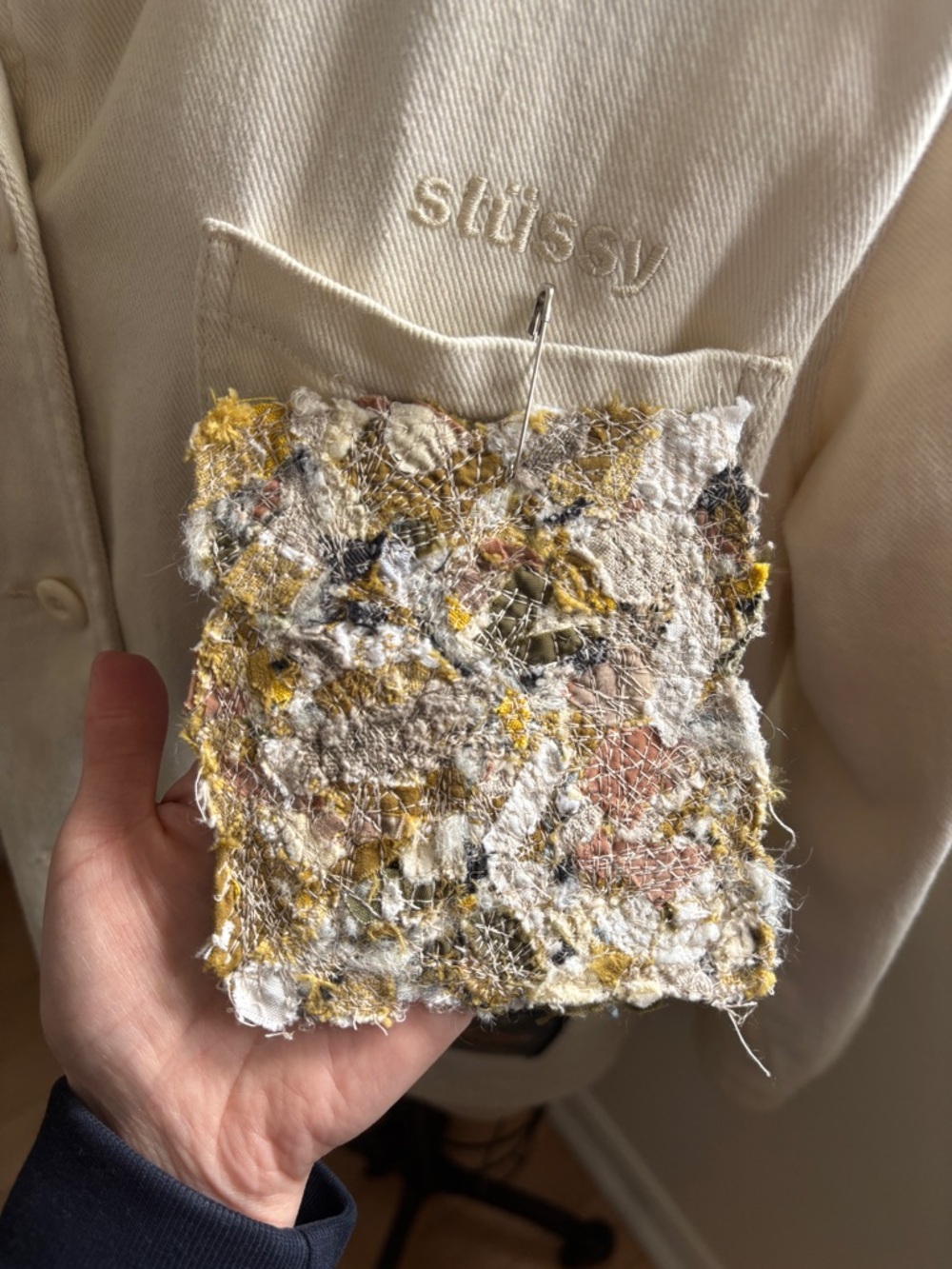Custom Textured Fabric Patch - Picture 2 of 4